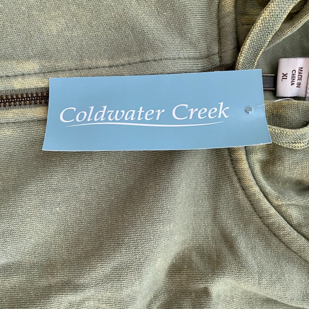 Coldwater Creek Solid Everyday Easy Hoodie - Picture 3 of 7